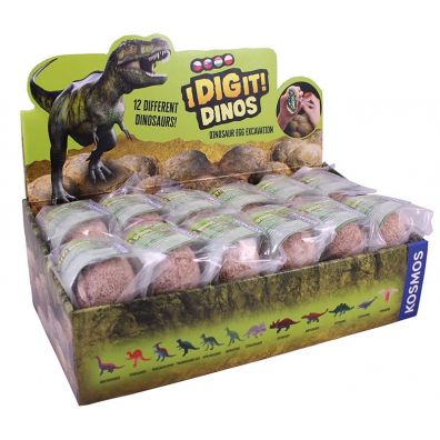 Figurki Dino Eggs - Ekspozytor 24 sztuki