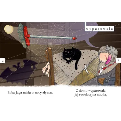 Baba Jaga na deskorolce. Czytam sobie. Poziom 1