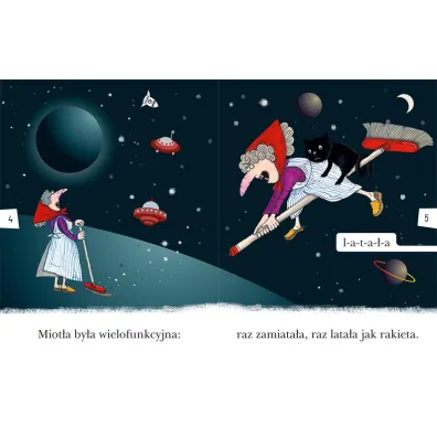 Baba Jaga na deskorolce. Czytam sobie. Poziom 1