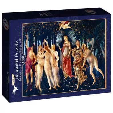 Puzzle 1000 el. Wiosna, Botticelli 1482 Bluebird Puzzle