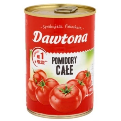 Dawtona Pomidory całe bez skórki 400 g