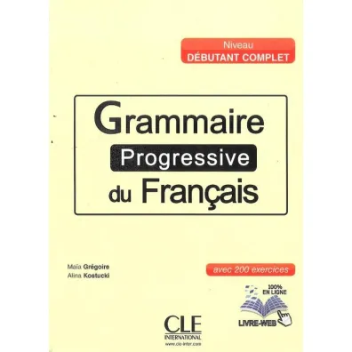 Grammaire Progressive du Francais niveau... + CD - Maria  Gregoire