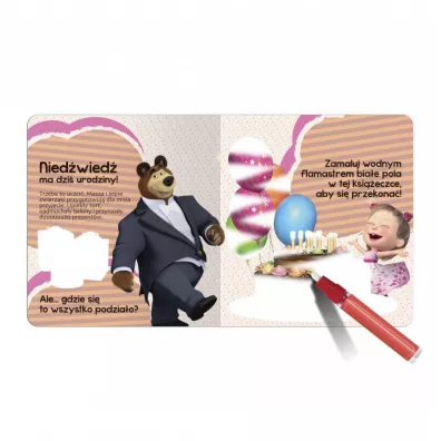 Masza i Niedwied. Wodne czary-mary