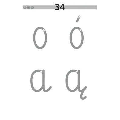 Lewa r�ka rysuje i pisze. �wiczenia przygotowuj�ce do pisania dla dzieci lewor�cznych. Cz�� 3