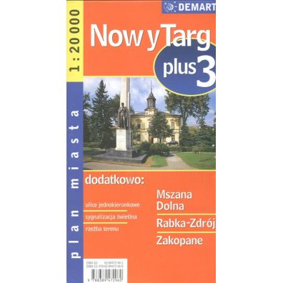Nowy Targ/Zakopane plus 3 - plan miasta Demart