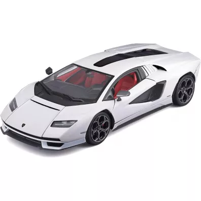 Bburago model lamborghini countach lpi 800-4 - white 1:24