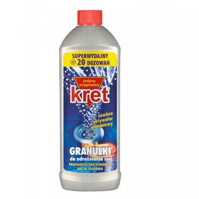 Kret Granulki do udroniania rur 800 g