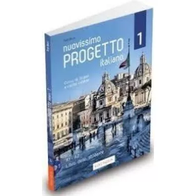 Nuovissimo Progetto italiano 1. Podr�cznik + DVD. Poziom A1 - A2 - Telis Marin