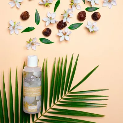 Orientana Ajurwedyjski szampon do w�os�w ja�min i migda�ecznik 210 ml