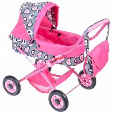 Wzek dla lalek gboki metalowy 40x60 cm Ewa 399040 Wakart