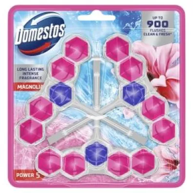 Domestos Kostka toaletowa Power 5 Magnolia 150 g