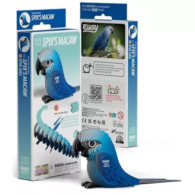 Ara Modra Papuga. Eko Uk�adanka 3D Eugy