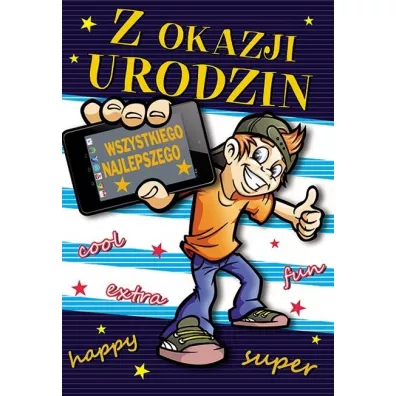 Stamp Karnet Young B6 + koperta nr 009 Urodziny