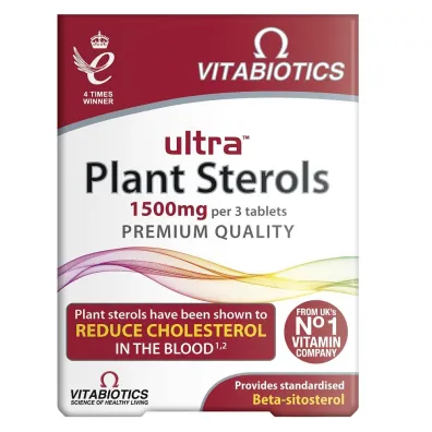 Vitabiotics Ultra Plant Sterols suplement diety 30 tab.