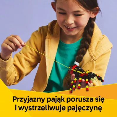 LEGO Creator 3 w 1 Dzikie zwierz�ta: niezwyk�y paj�k 31159