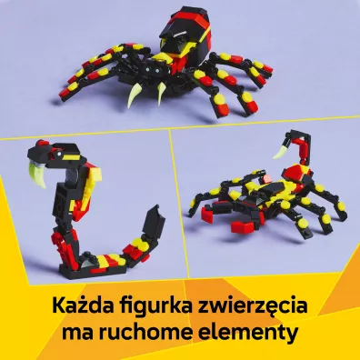 LEGO Creator 3 w 1 Dzikie zwierz�ta: niezwyk�y paj�k 31159