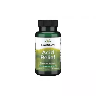 Swanson Acid Relief Suplement diety 60 kaps.