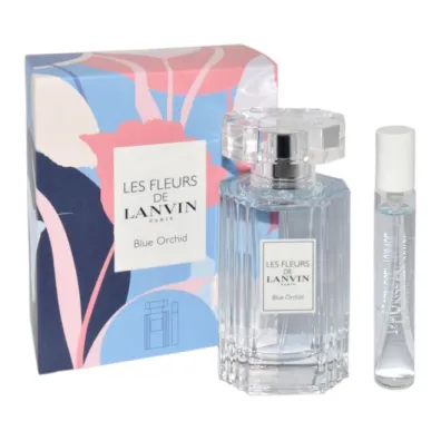 Lanvin Zestaw Blue Orchid Woda toaletowa + Woda toaletowa mini 50 ml + 7.5 ml