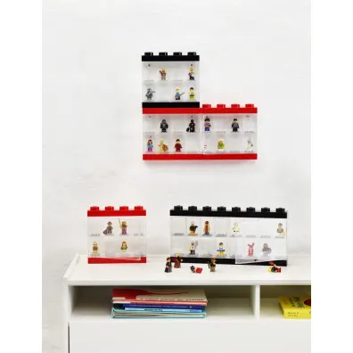 Gablotka na 16 minifigurek LEGO Szara