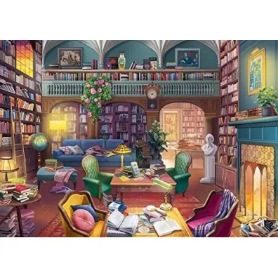 Puzzle 500 el. 2D Wymarzona biblioteka Ravensburger
