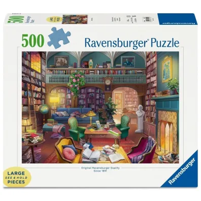 Puzzle 500 el. 2D Wymarzona biblioteka Ravensburger