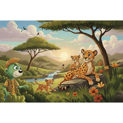 Puzzle 100el Gepardy TREFL 16592