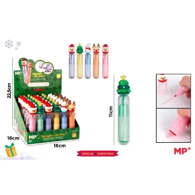Mp Main Paper Zakre�lacz ze stempelkiem �wi�teczny 1szt.mix