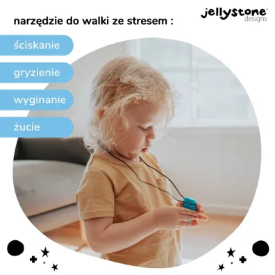 Gryzak terapeutyczny Robot Jellystone Designs