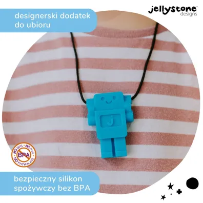 Gryzak terapeutyczny Robot Jellystone Designs