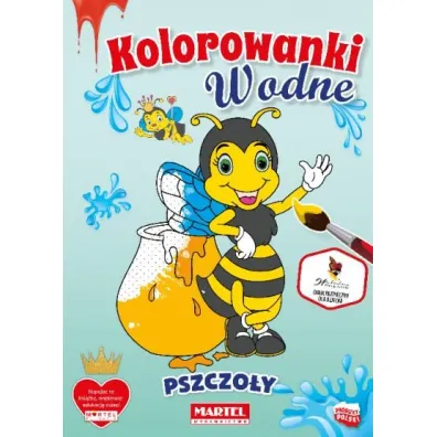 Kolorowanka wodna. Pszczo�y