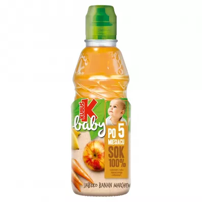 Kubu Baby Sok 100% po 5 miesicu jabko-banan-marchew (11.06.2025) 300 ml