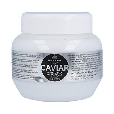 Kallos Caviar Restorative Hair Mask With Caviar Extract rewitalizująca maska do włosów z ekstraktem z kawioru 275 ml