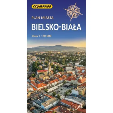 Bielsko-Bia�a plan miasta skala 1 : 20 000