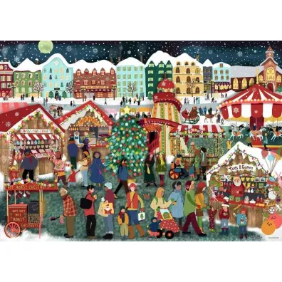 Puzzle 1000 el. 2D Jarmark �wi�teczny Ravensburger