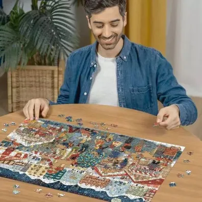 Puzzle 1000 el. 2D Jarmark �wi�teczny Ravensburger