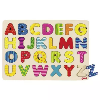 Puzzle alfabet Goki