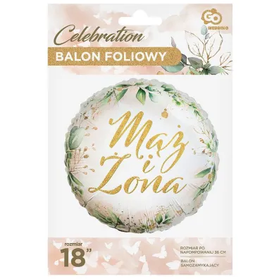 Godan Balon foliowy M�� i �ona 45cm