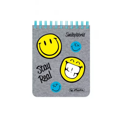 Herlitz Ko�onotatnik  8x10cm/70k - Smileyworld Fancy (11414794)