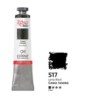Rosa Farba olejna lamp black 517 45ml