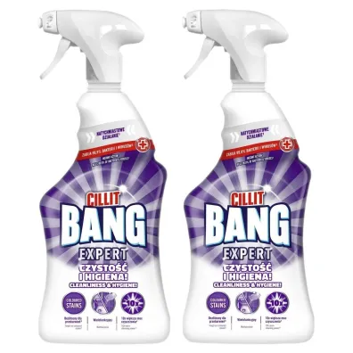 Cillit Bang Cleanliness & Hygiene Uniwersalny �rodek czyszcz�cy Czysto�� i Higiena zestaw 2 x 750 ml