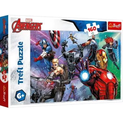 Puzzle 160 Zawsze gotowi bohaterowie TREFL
