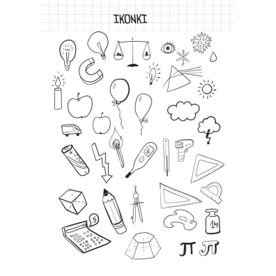 Sketchnotes. Matematyka, fizyka