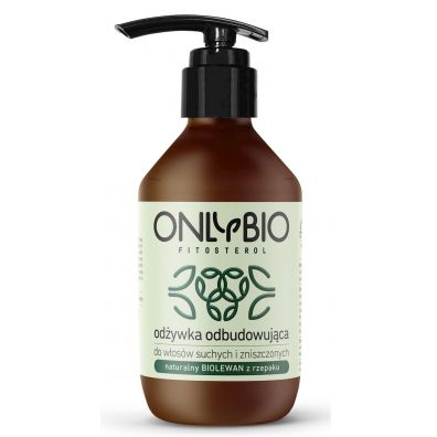 OnlyBio Fitosterol odżywka odbudowjąca do włosów suchych i zniszczonych z olejem z sezamu 250 ml