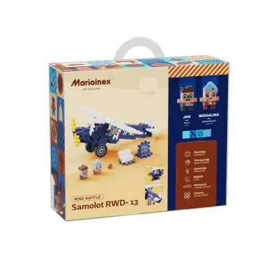 Mini Waffle Wedel 120el Samolot RWD-13