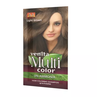 Venita MultiColor szampon koloryzujcy 5.3 Jasny Brz 40 g