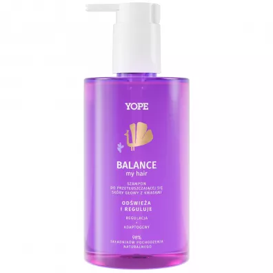 Yope Balance My Hair szampon do przetuszczajcej si skry gowy z kwasami 300 ml