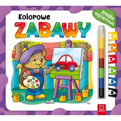 Kolorowe zabawy. Kredka segmentowa