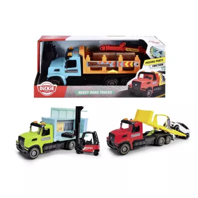 CITY Heavy Truck Volvo, 3 rodzaje, 22 cm Dickie Toys