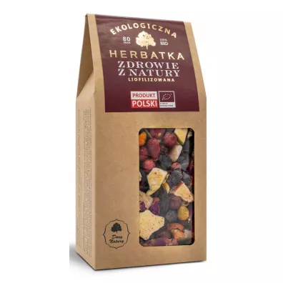 Dary Natury Herbatka liofilizowana zdrowie z natury 80 g Bio