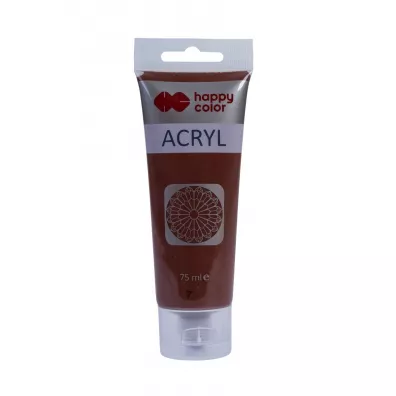 Happy Color Farba akrylowa brzowa 75ml